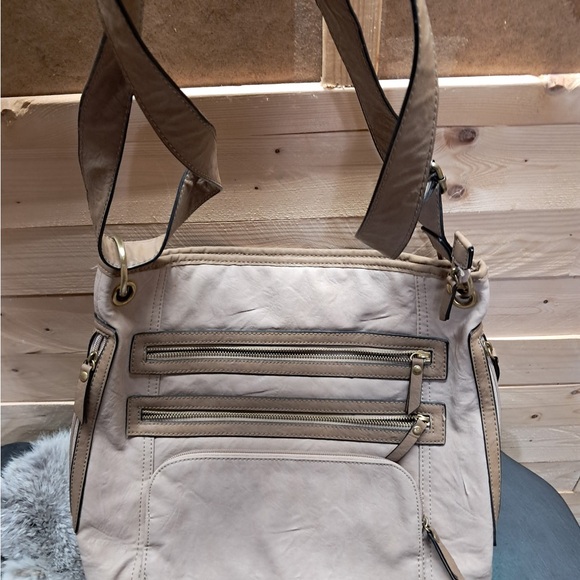 Bueno  Tan and Brown vintage Shoulder Bag - Picture 1 of 4